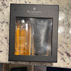 Pecksniff's England Charismatic Men's Gift Set- shower gel & after shave balm
